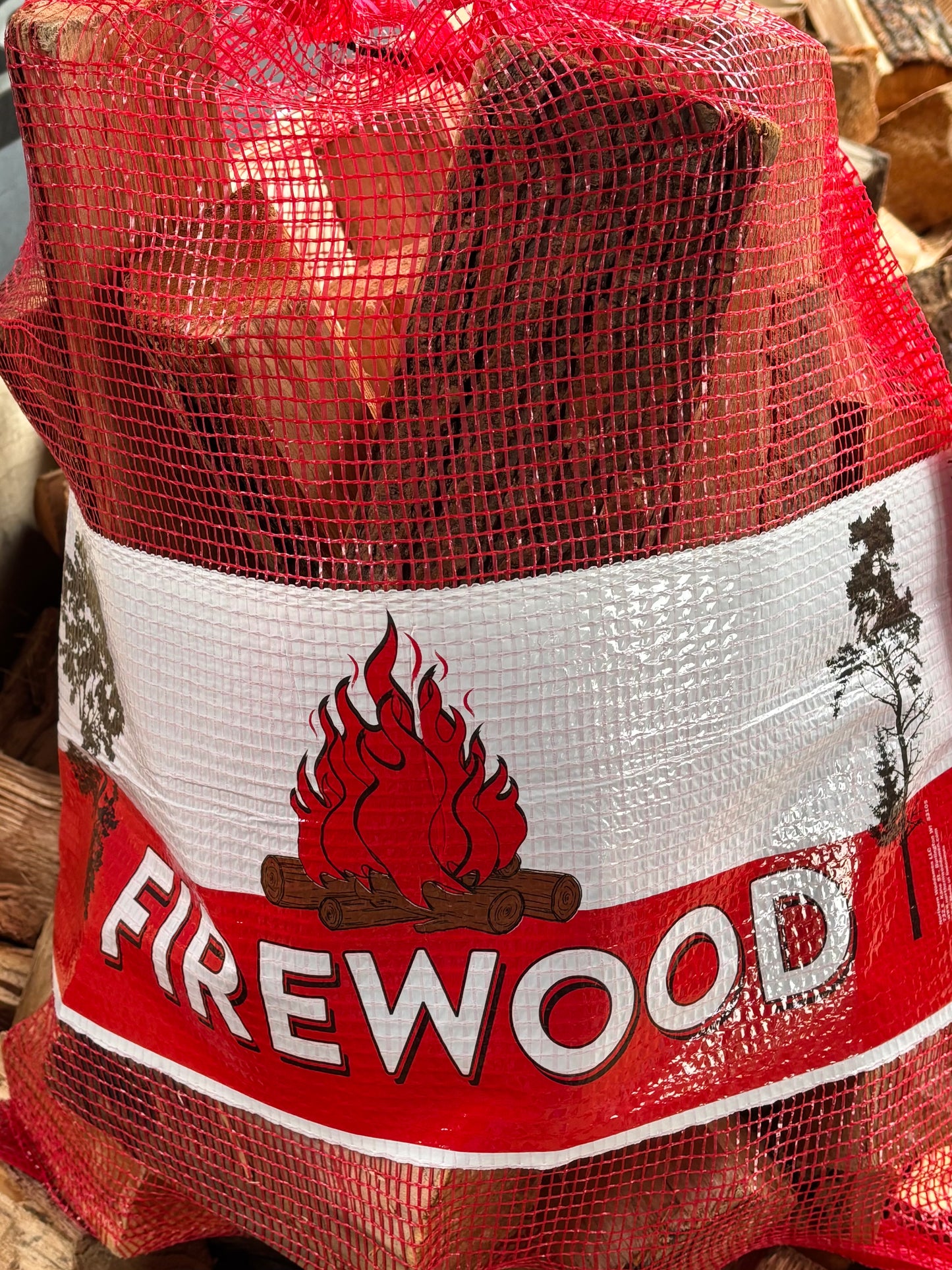 1 Cubic Foot Bag of Chunked Wood
